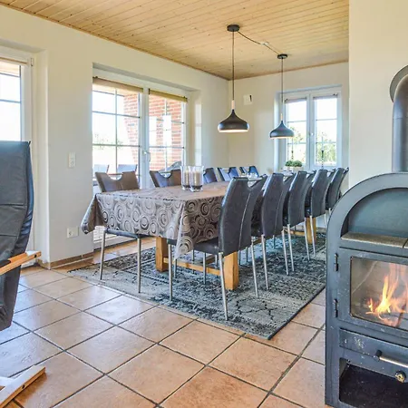 Tarm With Fireplace 07 بيت للعطل *